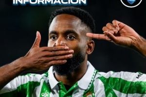 六台：贝蒂斯已告知巴坎布在寻找其他前锋，球员离队仍未取得进展