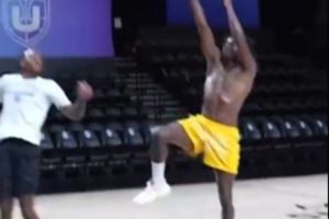 求份合同！33岁奥拉迪波晒个人训练视频 状态极佳&多数进攻为投篮