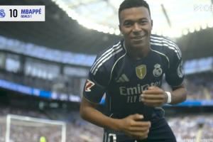 一己之力！姆巴佩半场传射：落后身位超车单刀+单点爆破喂饼